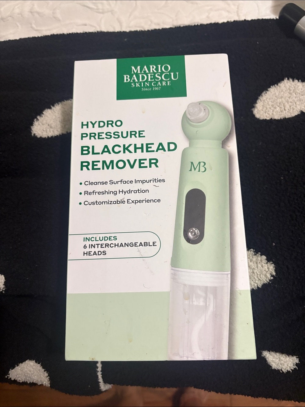 Mario Badescu Mint Green Hydro Pressure Blackhead Remover